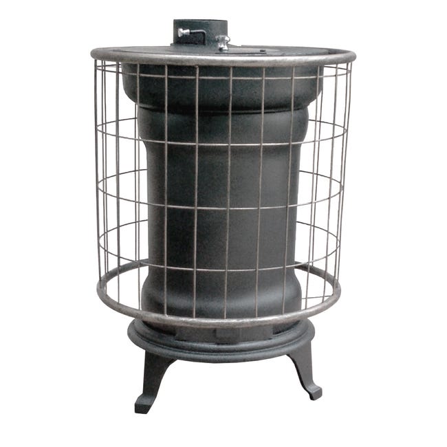 Estufa de Leña Cilíndrica de 8 kw de potencia